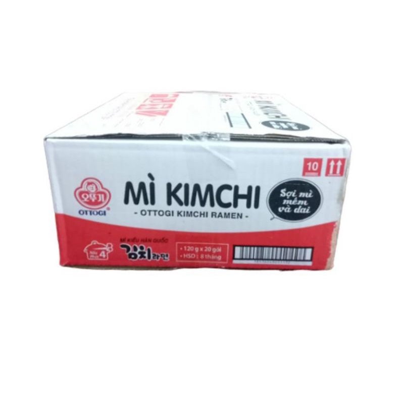 Thùng 20 gói mì kimchi Ottogi 120g