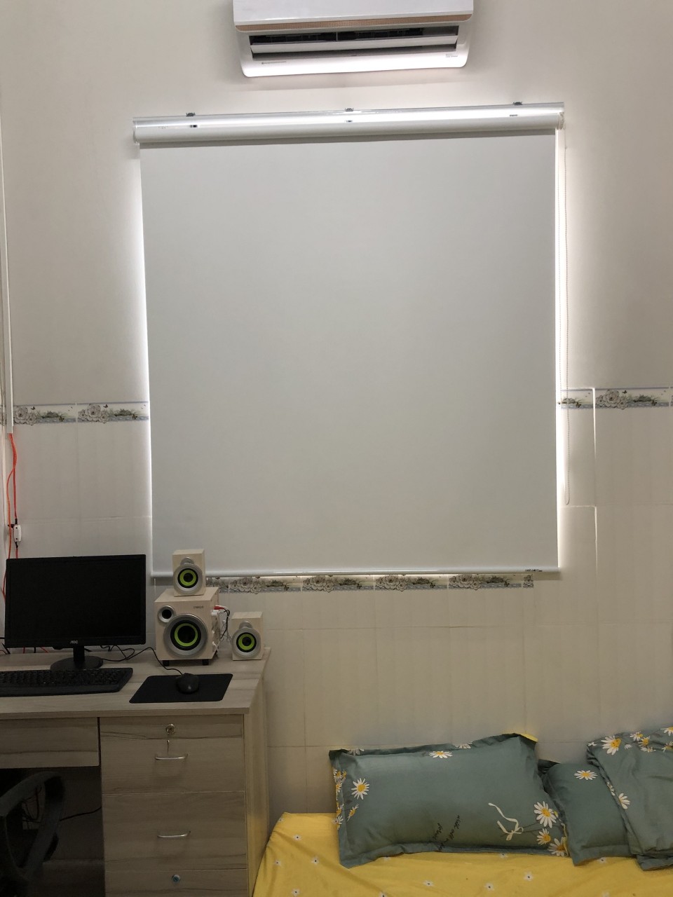 Màn Sáo Cuốn (Hàng Tồn Kho Lâu Nên Thanh Lý) Rộng 0.91m x Dài 1m45