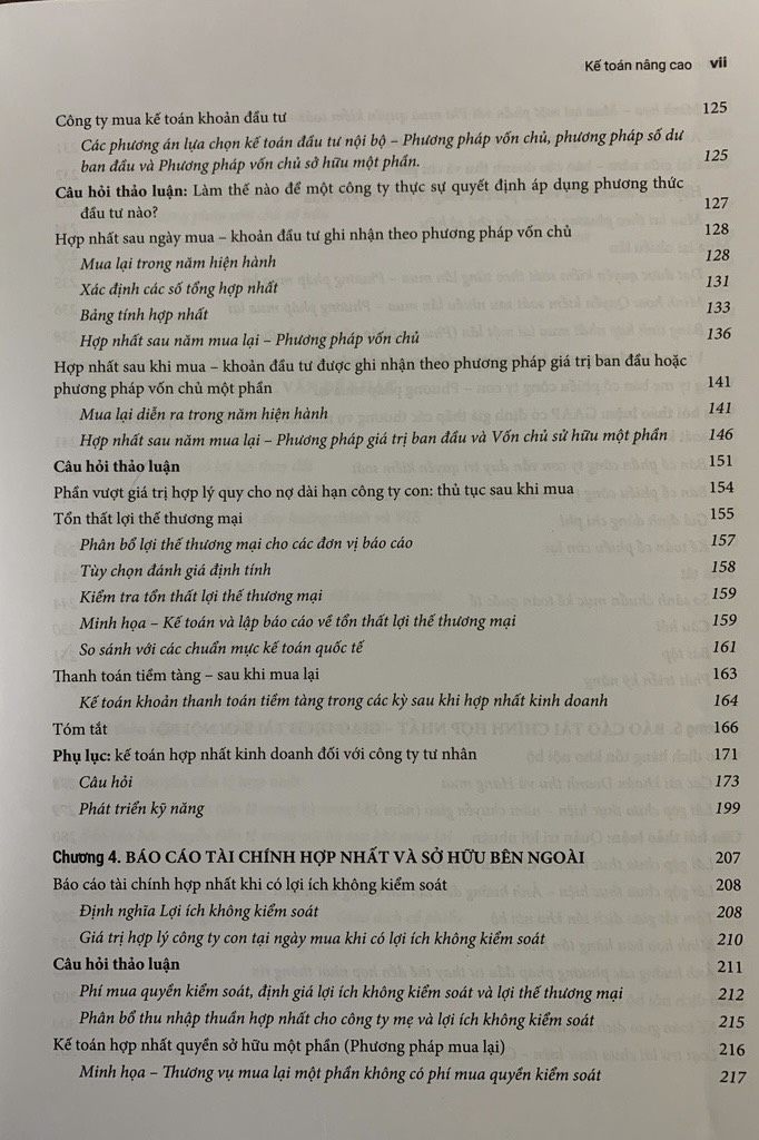 Kế Toán Nâng Cao