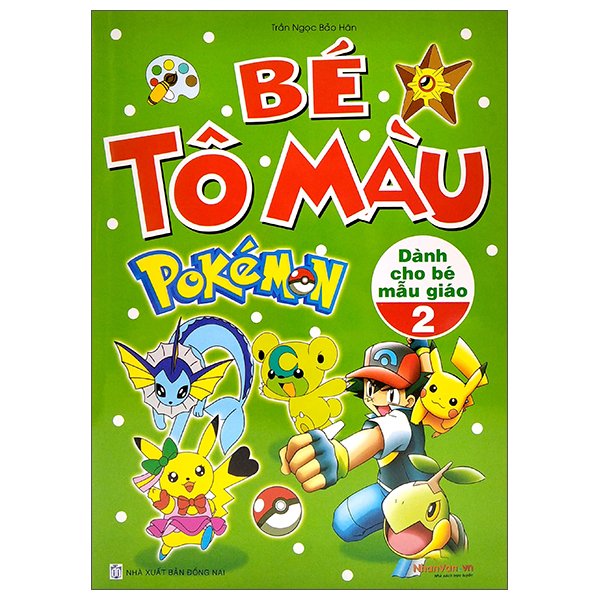 Fahasa - bé tô màu pokemon - tập 3
