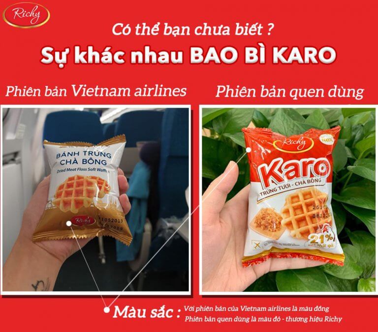 [HCM]Bánh trứng tươi – chà bông #Karo 6 Cái