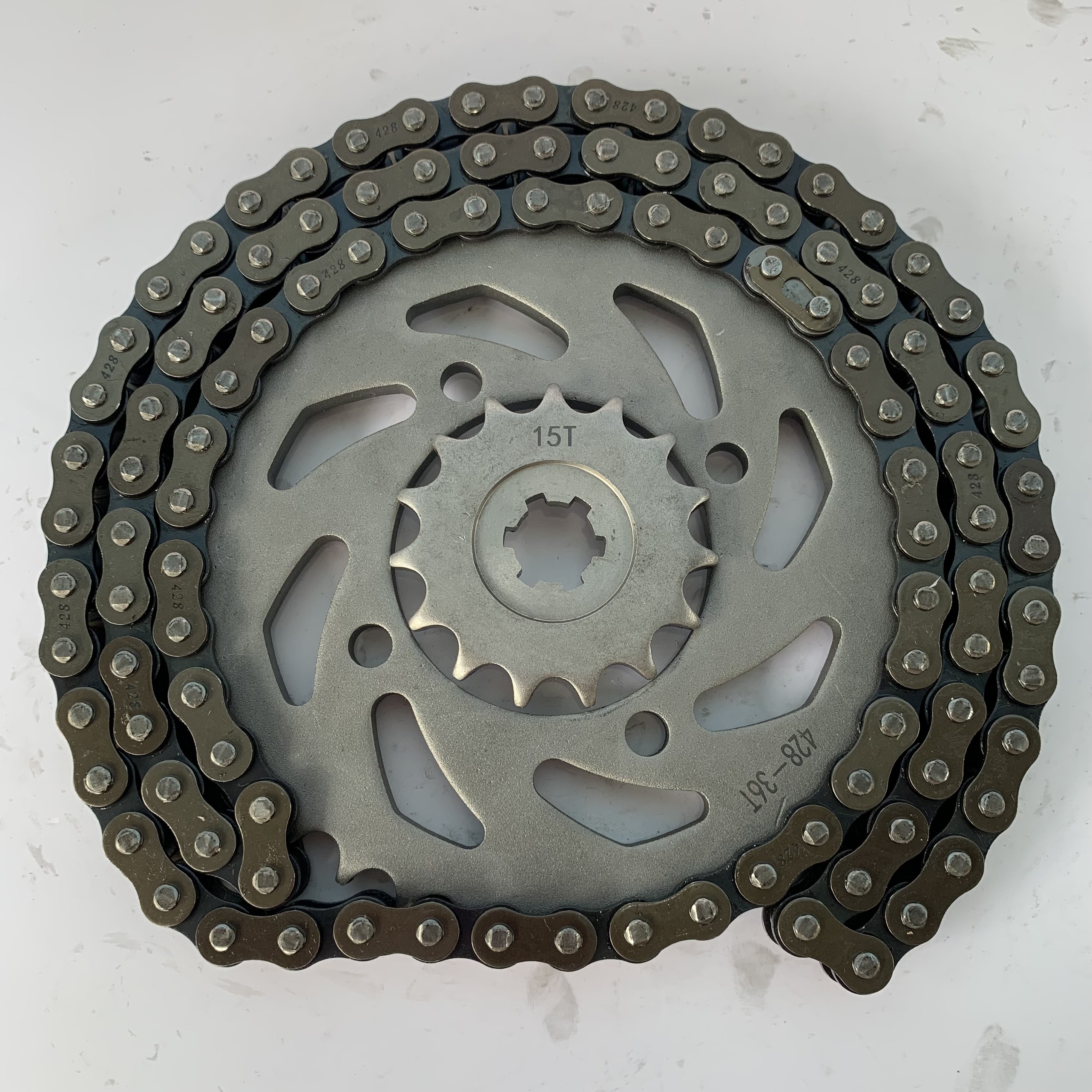 Bộ nhông sên đĩa sirius cơ, jupiter cơ 428-36t-15t-106l