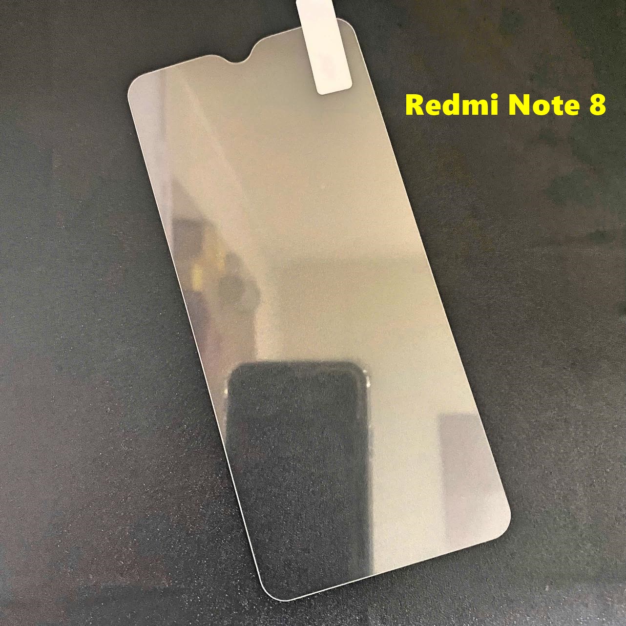 Dán cường lực chống trầy Xiaomi Redmi Note 8 Không Full Màn Hình