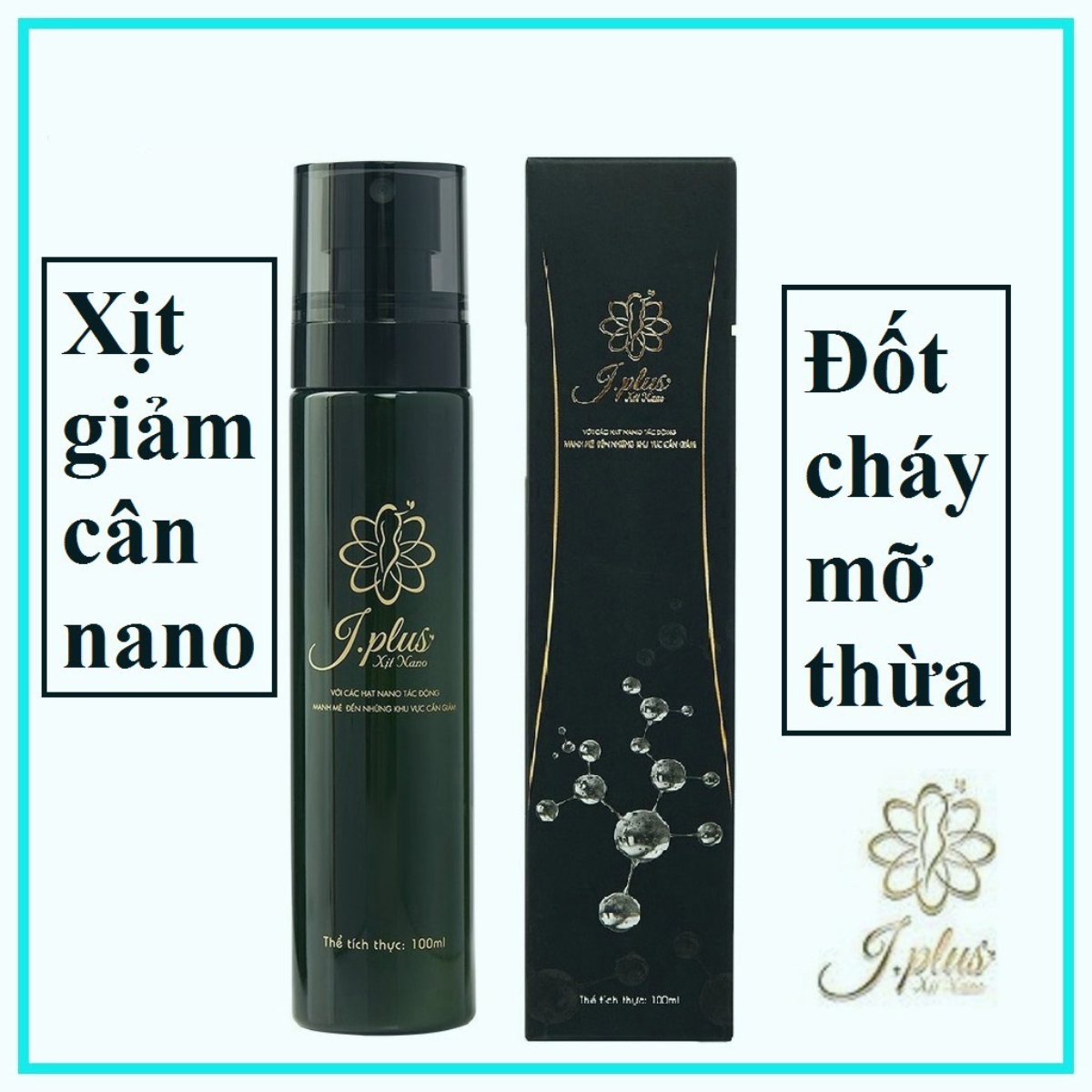 Xịt tan mỡ nano J.PLUS