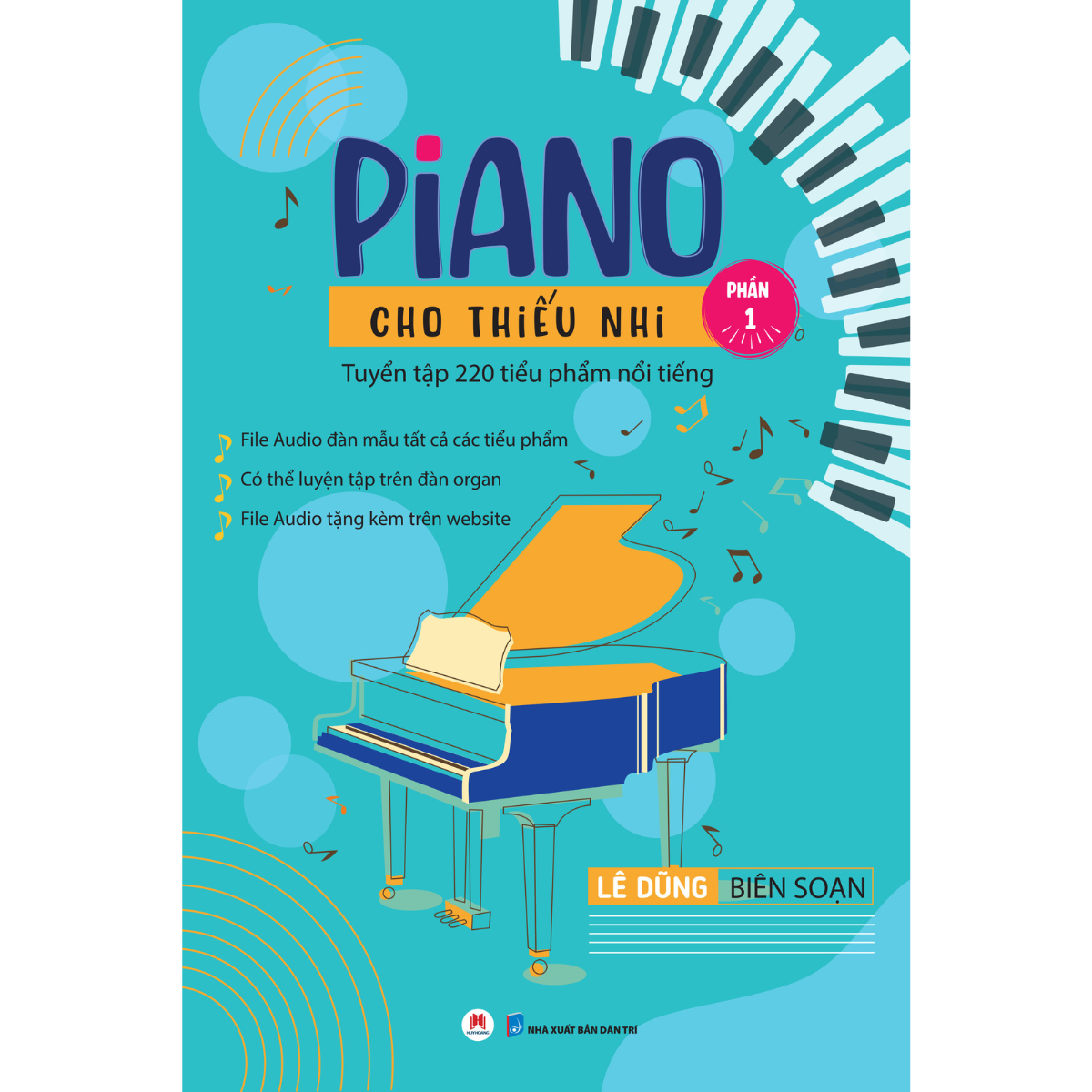 Sách piano cho thiếu nhi tuyển tập 220 tiểu phẩm nổi tiếng phần 1