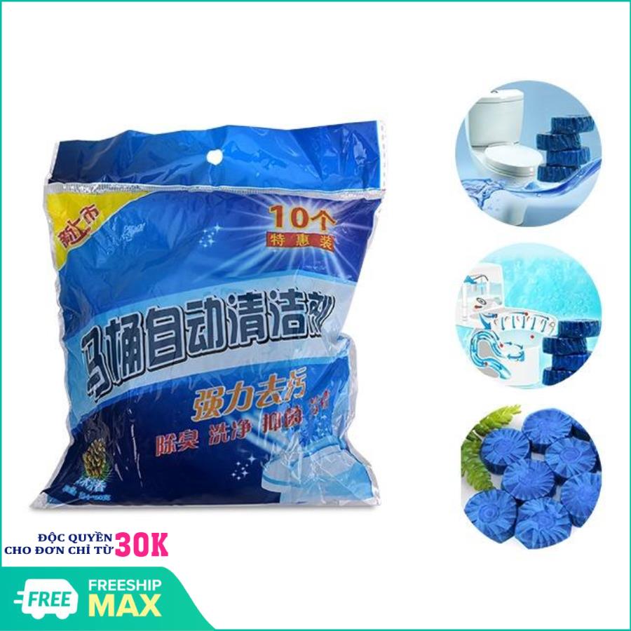 Bộ 20 viên khử tẩy bồn cầu giá rẻ diệt khuẩn khử mùi nhanh - Viên tẩy toilet khử mùi, diệt khuẩn giá rẻ - Viên tẩy bồn cầu cực sạch, cực thơm