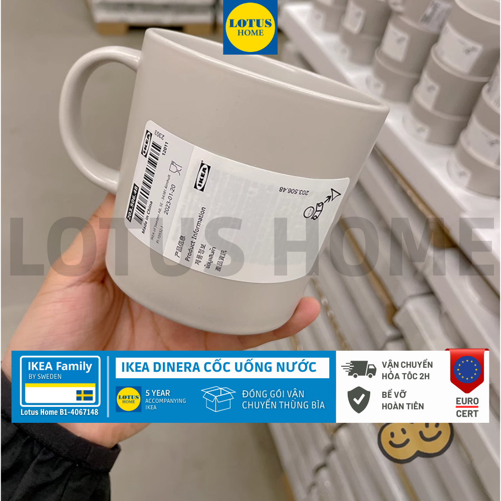 IKEA cốc sứ IKEA DINERA
