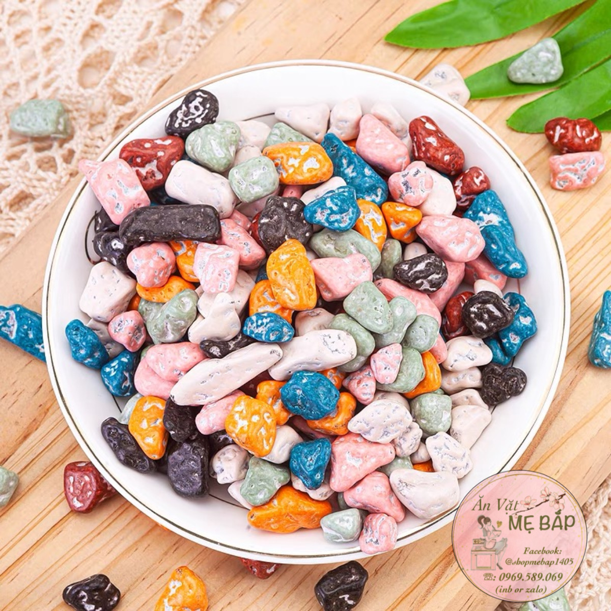 Kẹo Sỏi Socola 300g - Bách Hoá Nhà Bắp [HSD 02/2023]