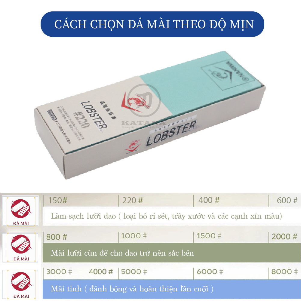 Đá mài phá cao cấp Naniwa #220 ( cỡ lớn) - NAV 200