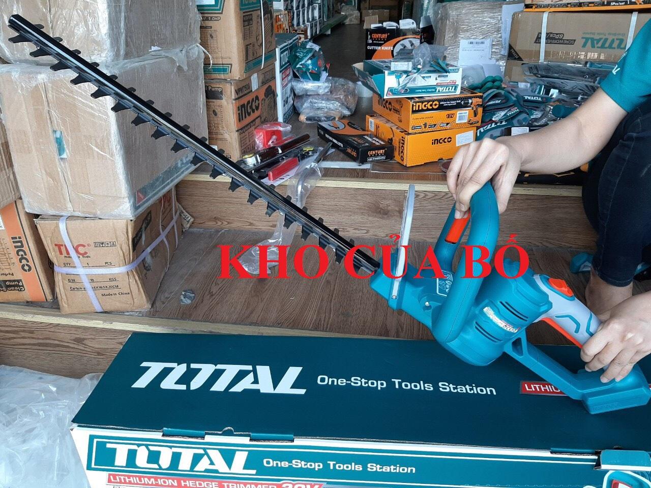 Máy cắt hàng rào dùng pin lithium 20v - 1 pin1sac total thtli2001 - thtli2001.1