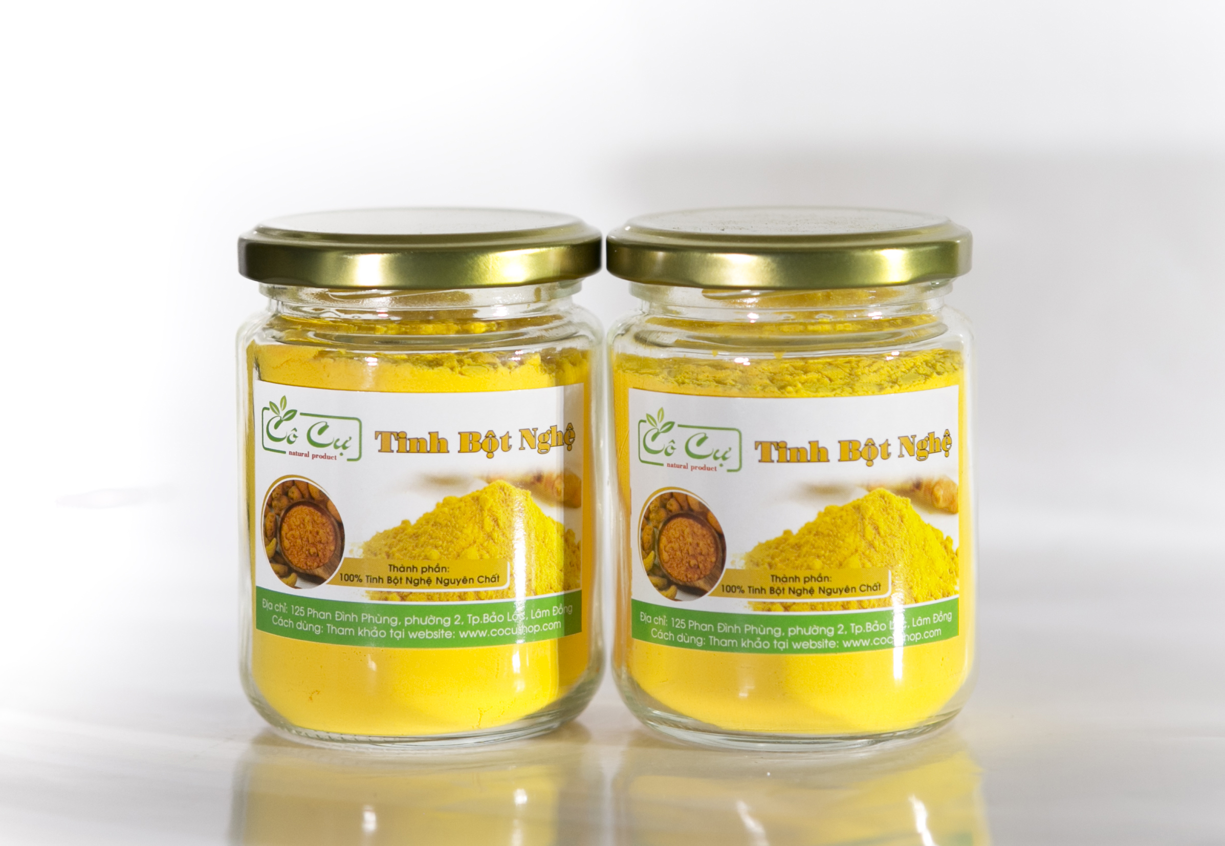 Tinh Bột Nghệ Nguyên Chất Cô Cự 100g