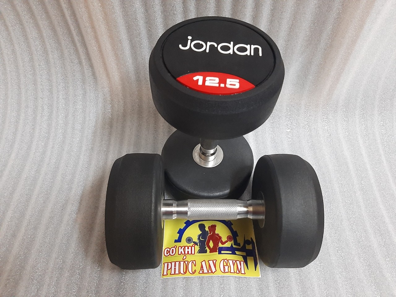 Tạ tay cao su jordan 12.5kg (1 đôi)
