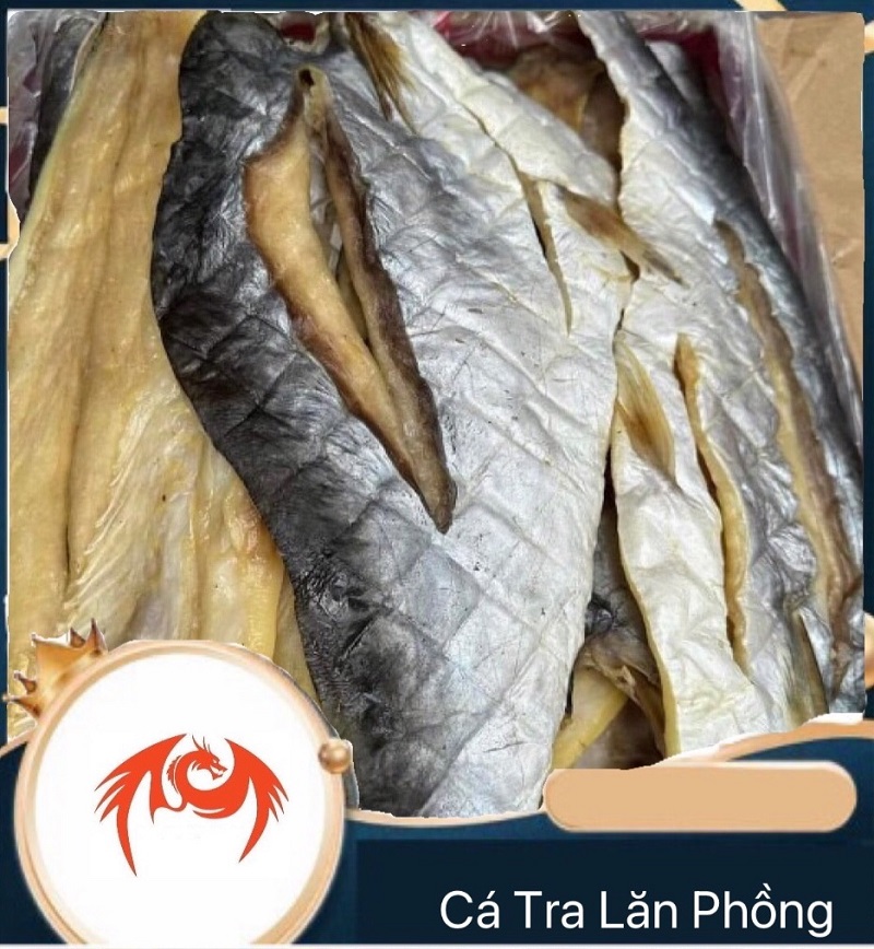 Khô cá tra lăn phồng con to - vựa khô tú sương