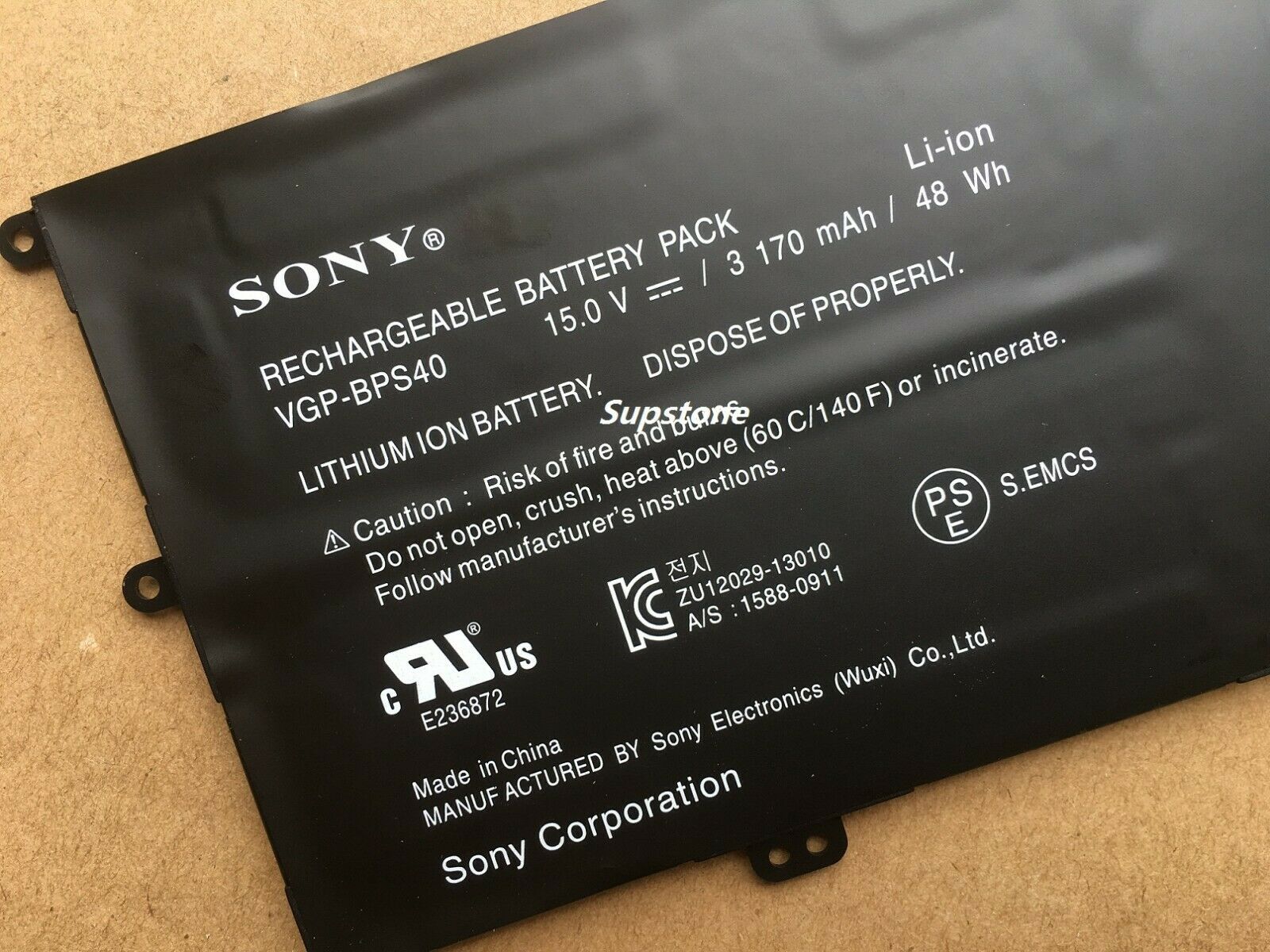 Pin(battery) Original Laptop Sony Vaio Flip SVF15N (Bps40) zin