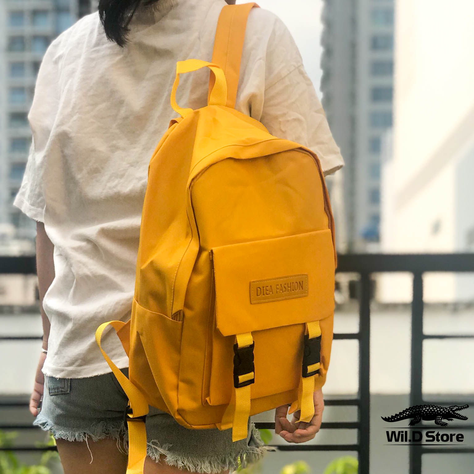 Balo Nắp, balo dù 2 lớp chống nước