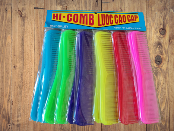 Lược Chải Tóc Nhiều Màu Vĩnh Thuận - Loại Không Cán
