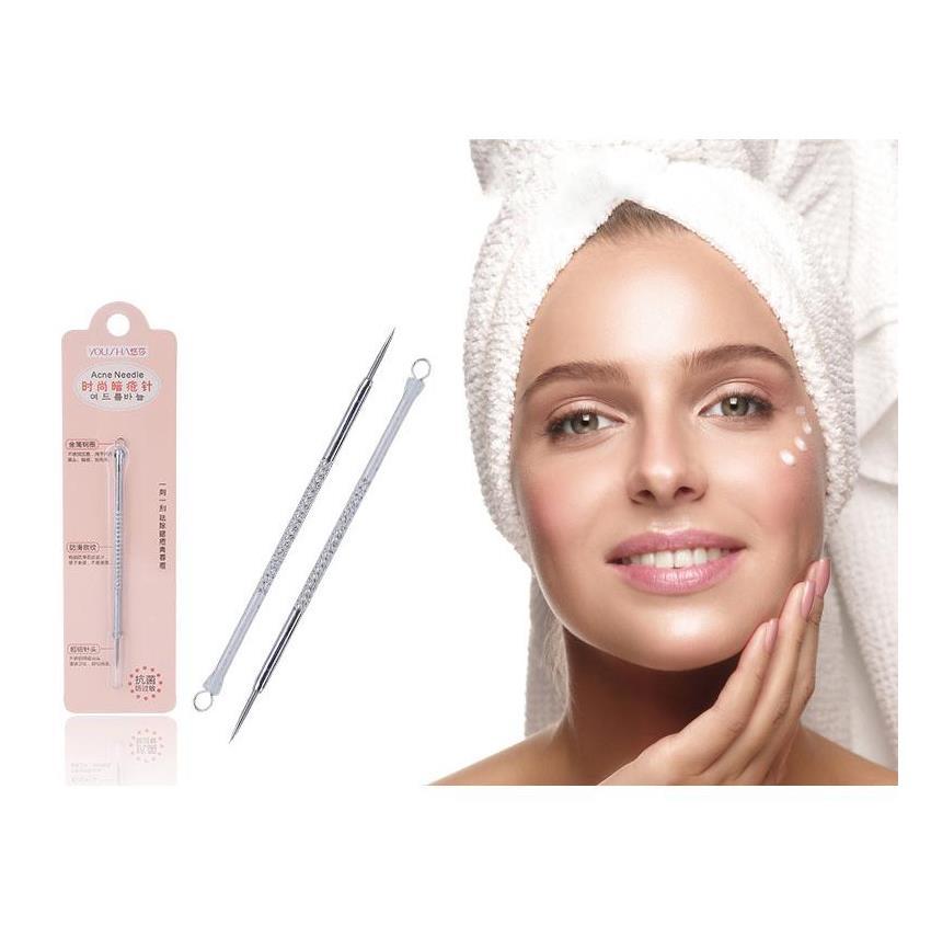 Cây nặn mụn 2 đầu Yousha acne needle