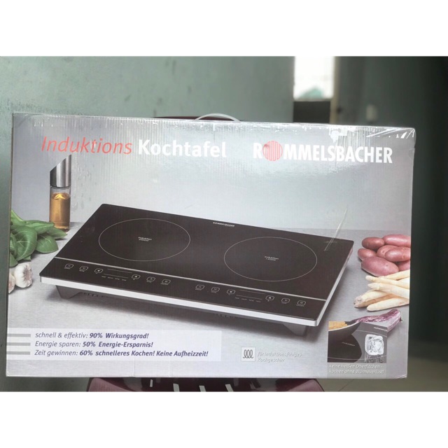 [Trả góp 0%]BẾP TỪ ĐÔI ROMMELSBACHER CT3405/IN