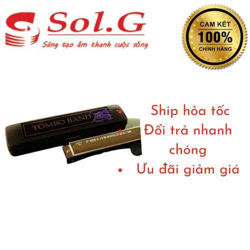 Kèn harmonica tremolo Tombo 24 lỗ C# âm thanh hay