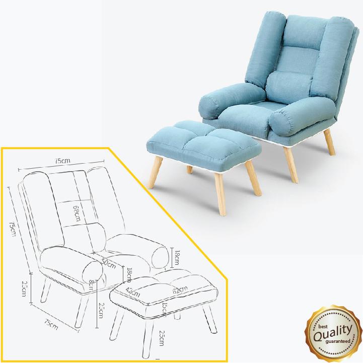 Ghế sofa thư giãn, Ghế sofa đa năng kèm đôn