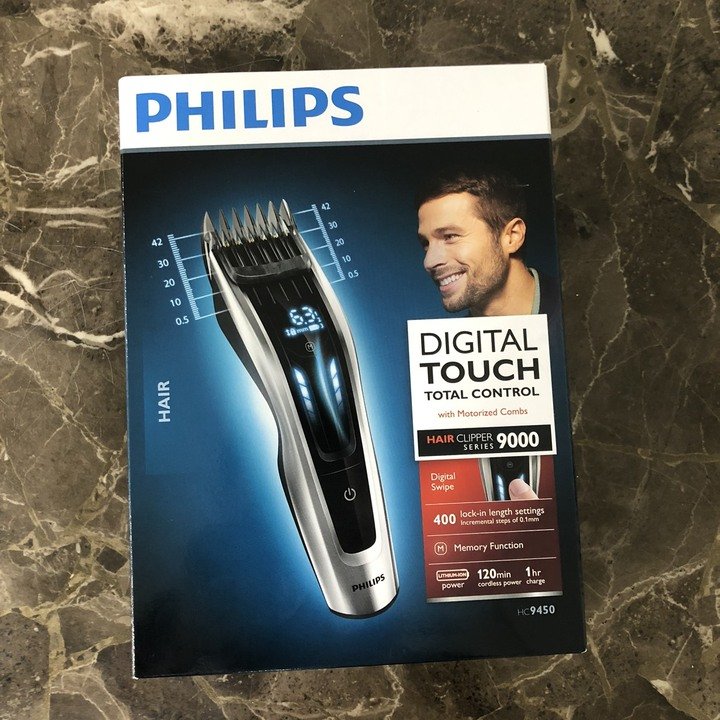 [Trả góp 0%]Tông đơ cắt tóc cao cấp nhãn hiệu Philips HC9450/15