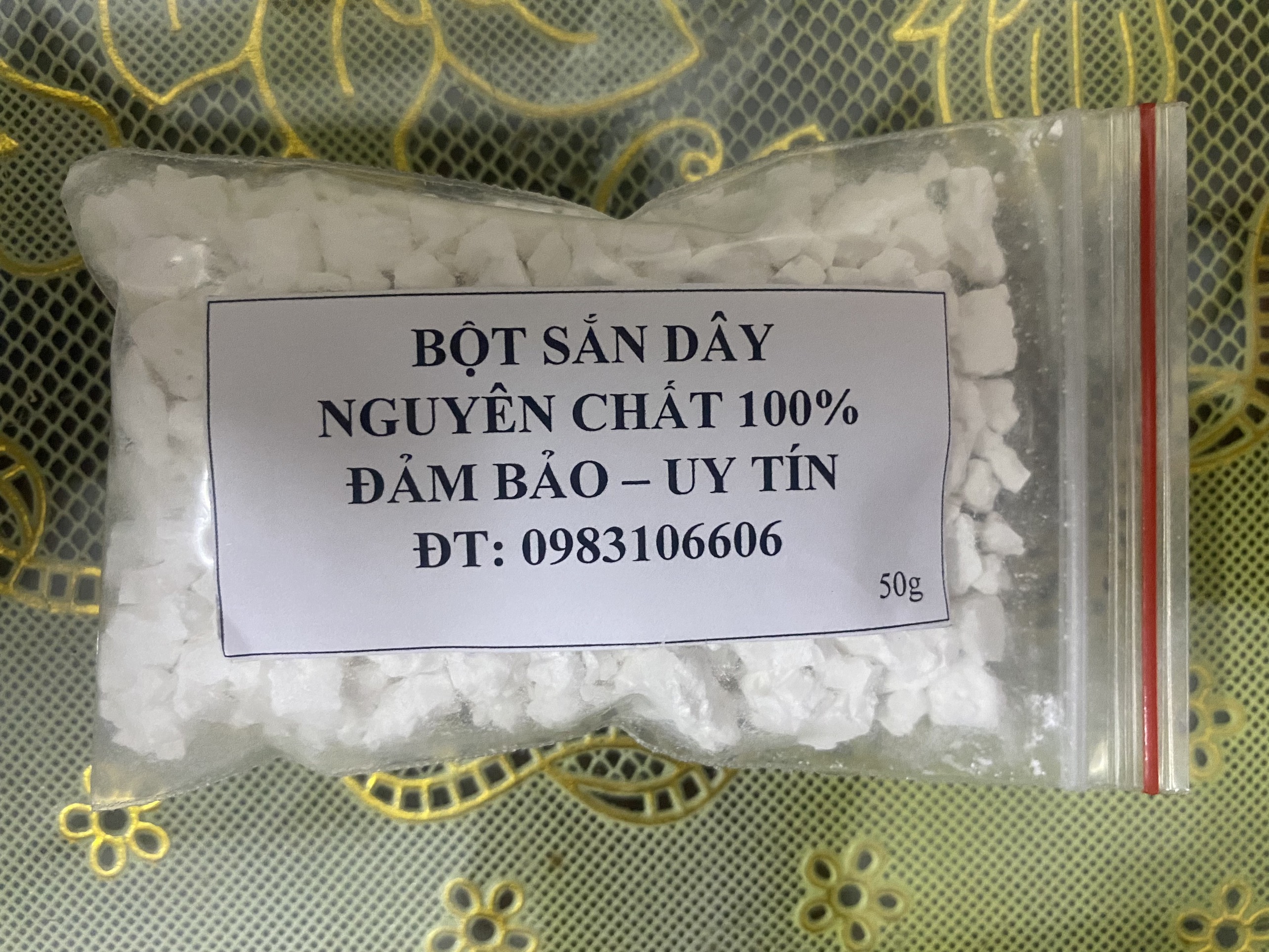 Bột sắn dây nhà làm 50g