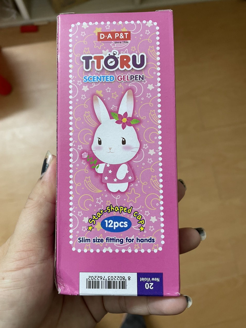 [HCM]Hộp 12 Bút Mực Nho TTORU - Korea