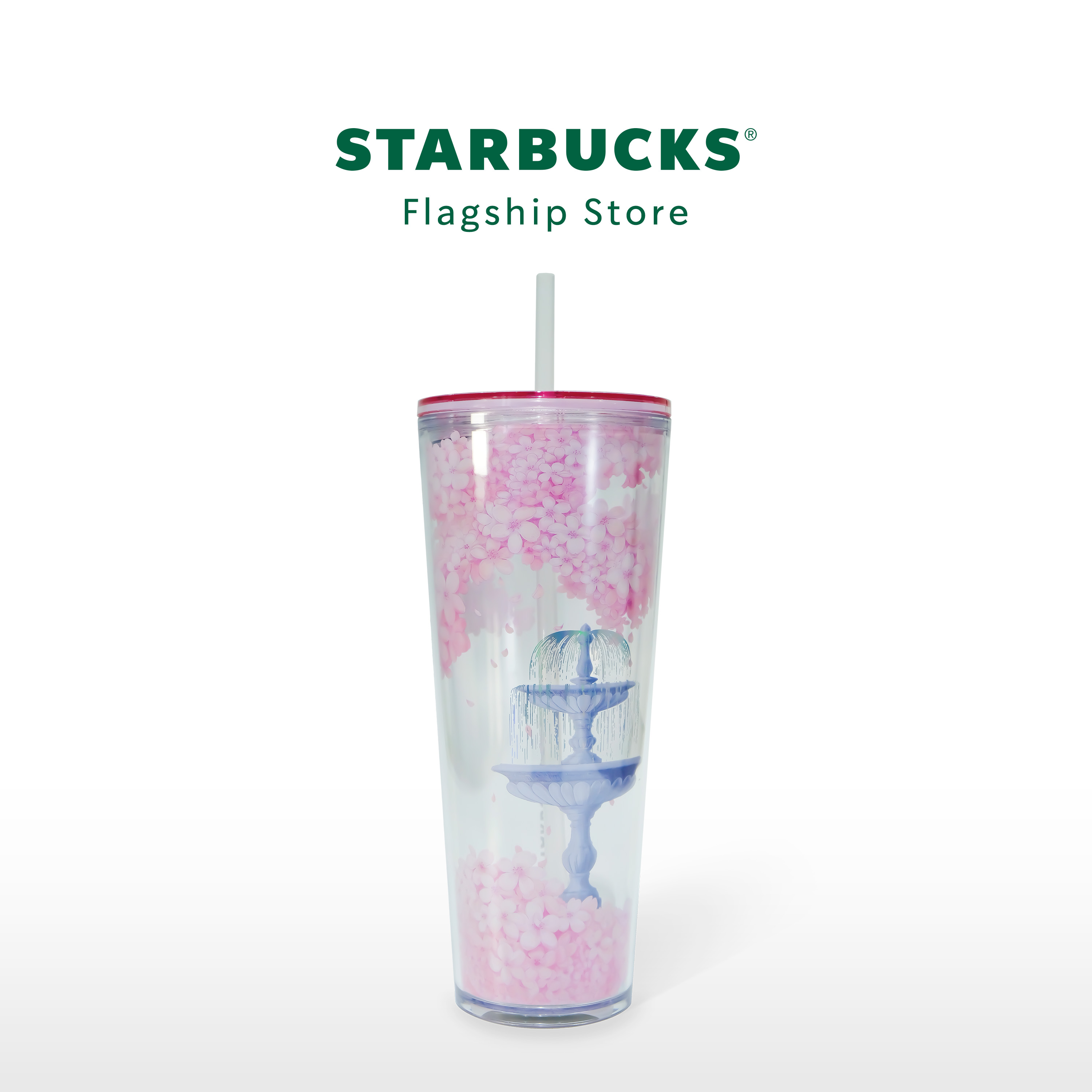Ly Starbucks Giữ Nhiệt 24Oz (710ml) CHY BLSM SCT GDN FTN