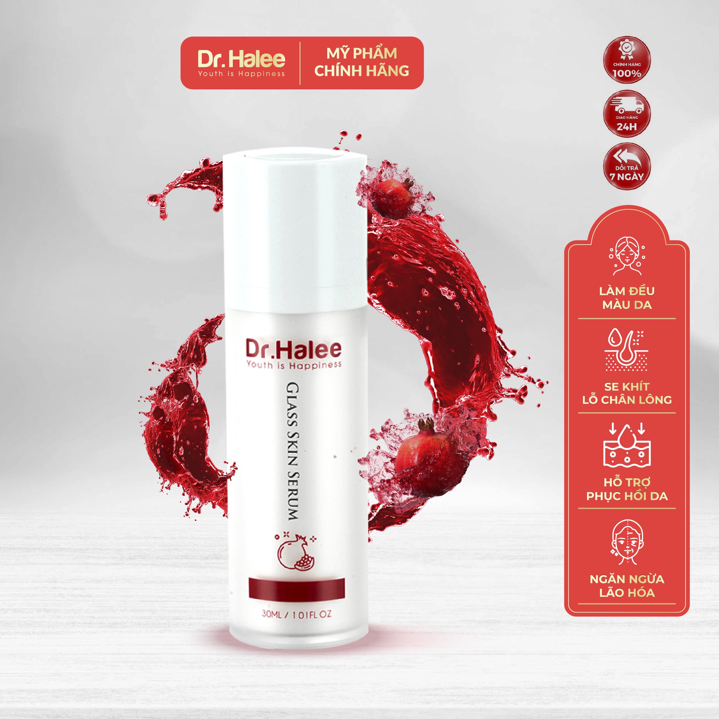 GLASS SKIN SERUM DRHALEE