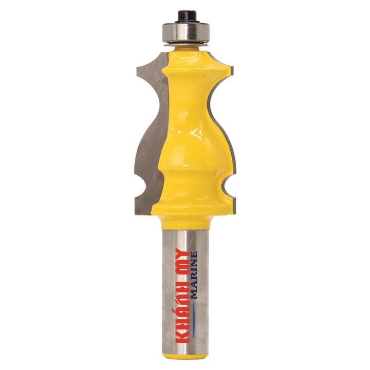 Mũi soi gỗ, mũi phay gỗ phay chỉ hoa văn, cốt 12.7mm
