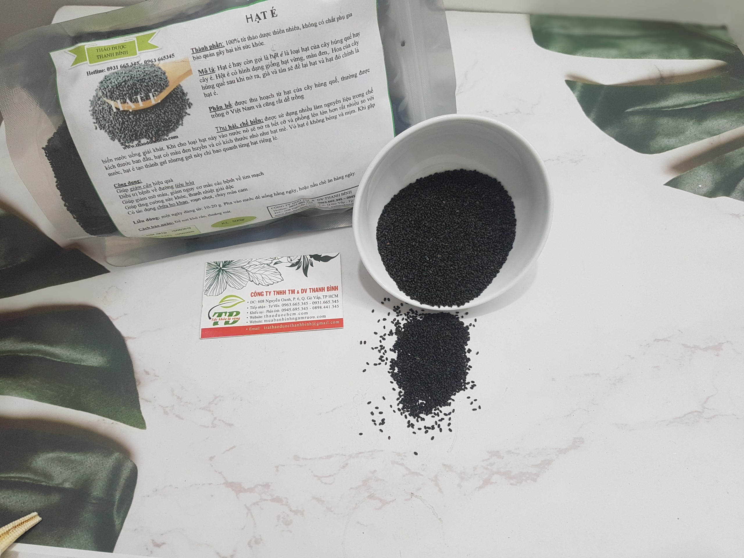Hạt É Loại 1 500G Hàng Cty - Đông Y Thanh Bình