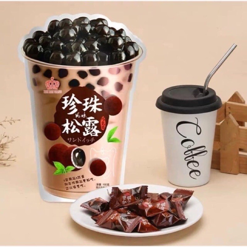 Kẹo Trà Sữa Trân Châu 100g/gói