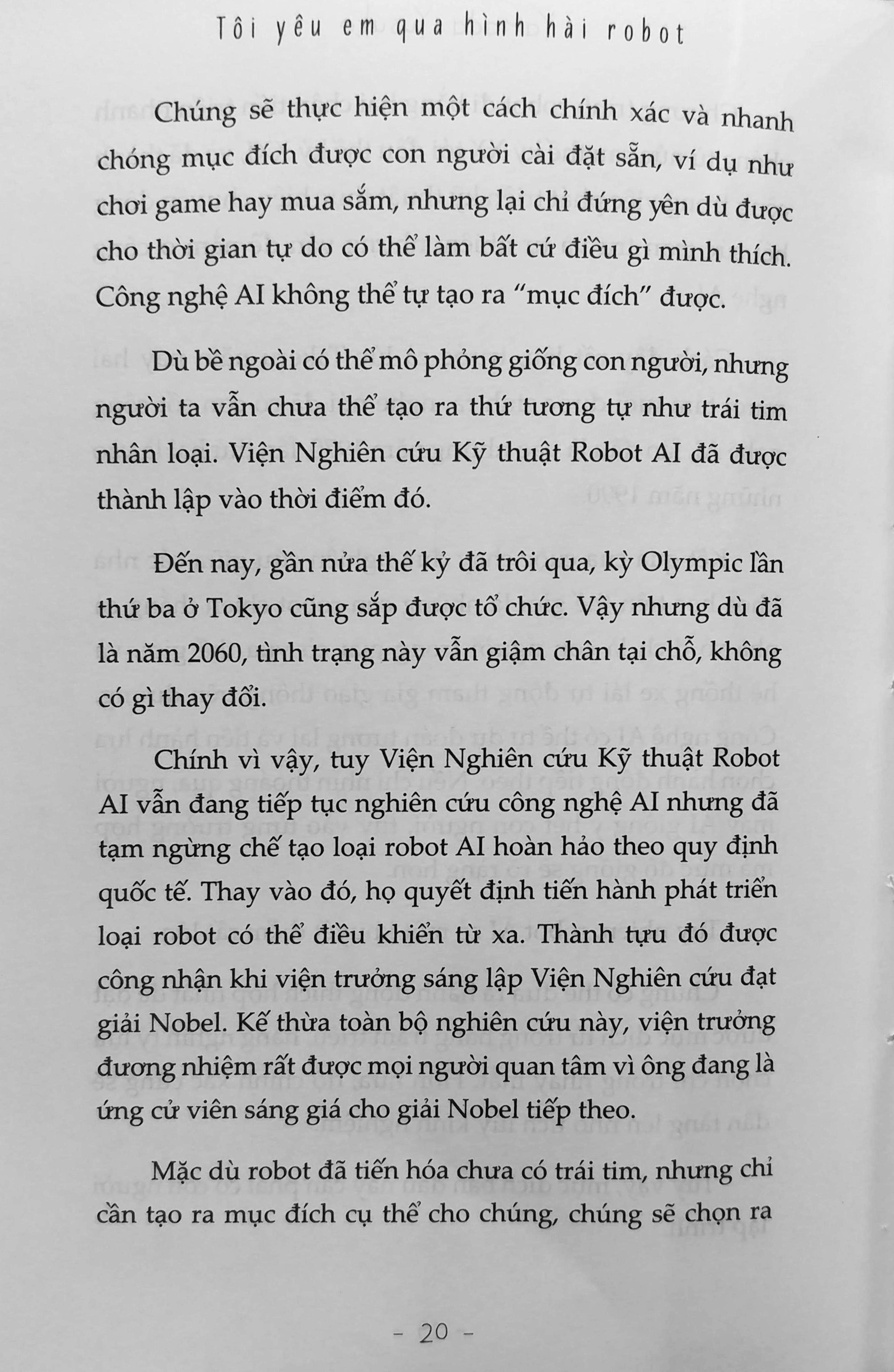 Fahasa - Tôi Yêu Em Qua Hình Hài Robot