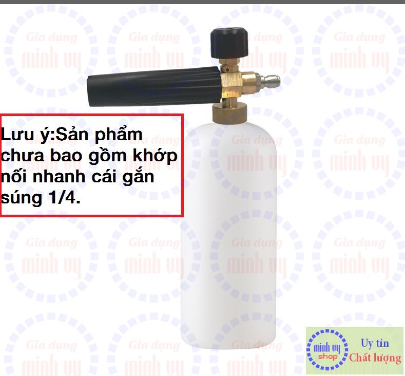 Bình phun bọt tuyết 1L lắp máy rửa xe