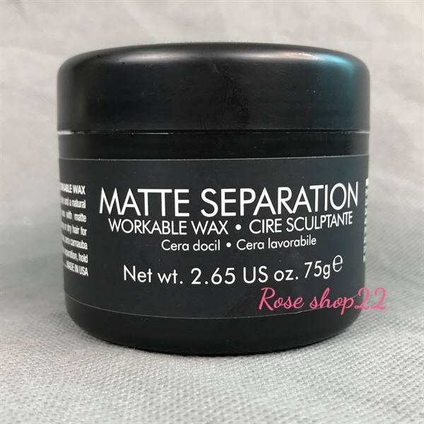 TIGI BED HEAD male hair wax