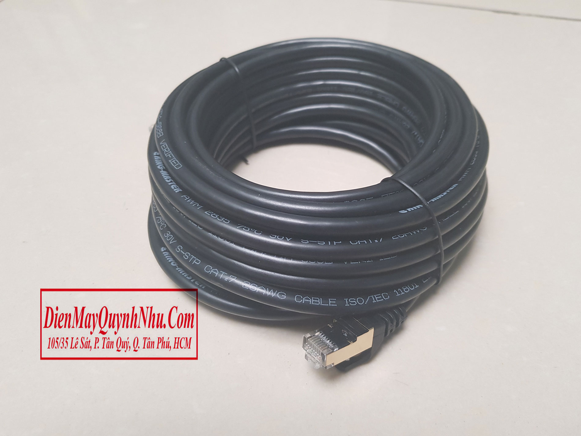 [HCM]CÁP LAN DÂY MẠNG INTERNET CAT7 SSTP KINGMASTER 10M