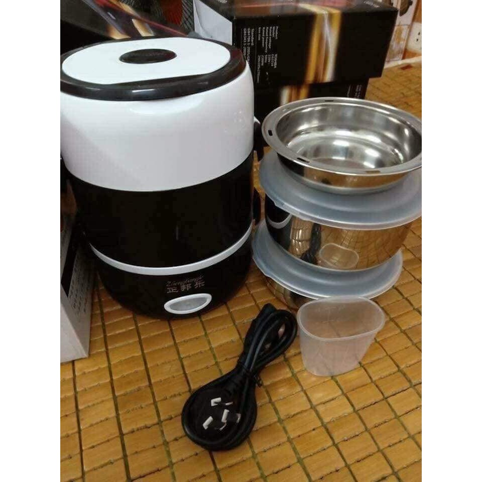 HỘP CƠM HÂM NÓNG CẮM ĐIỆN 3 TẦNG