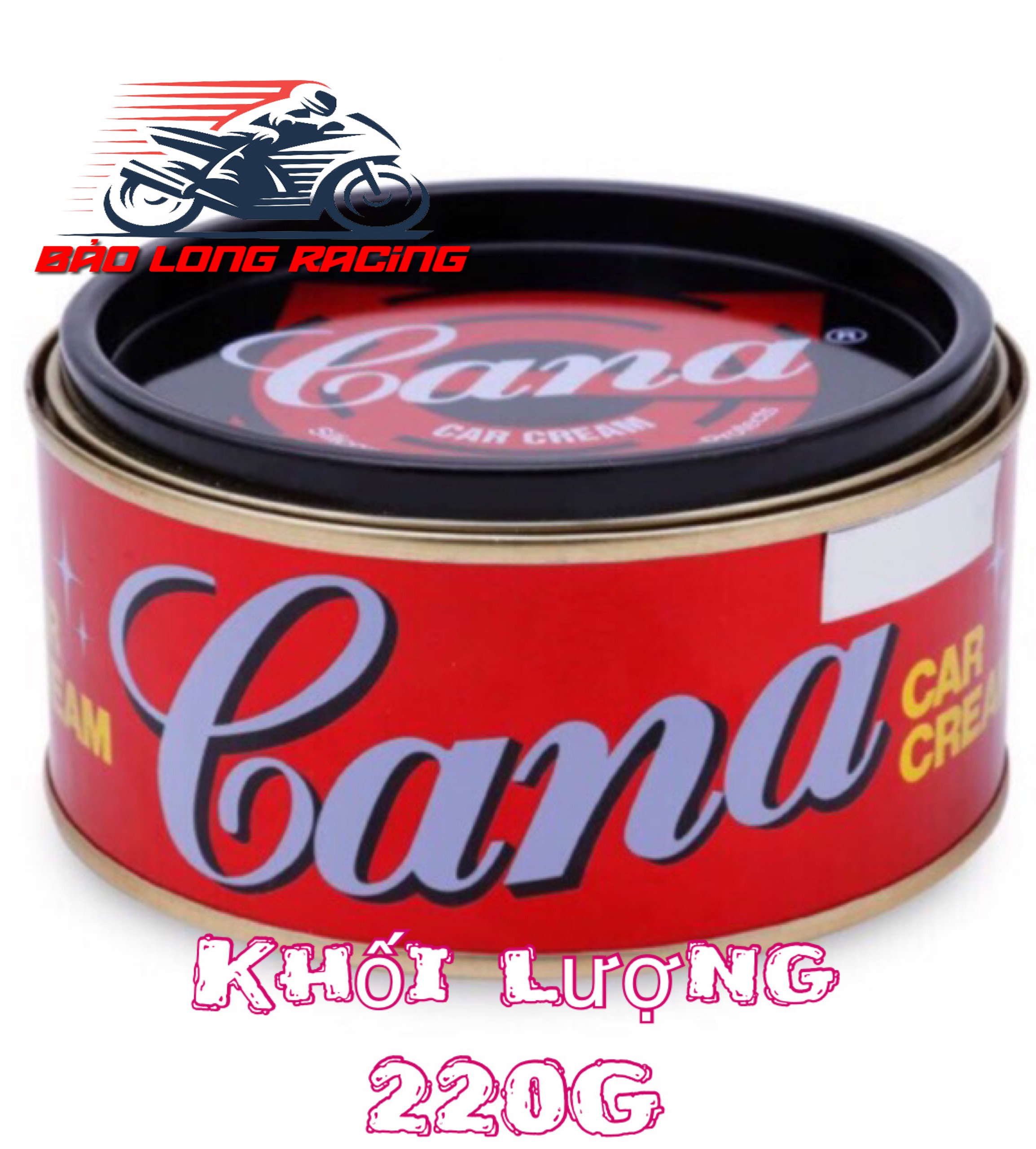 Kem đánh bóng CaNa 220G phụ kiện xe máy