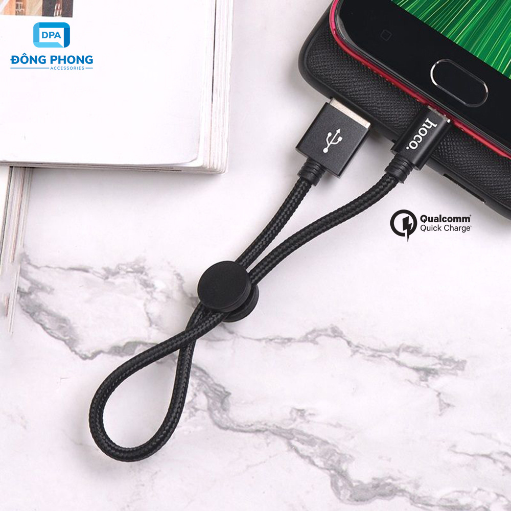 Cáp Sạc Nhanh Type C Hoco X35 Dài 25CM Chính Hãng