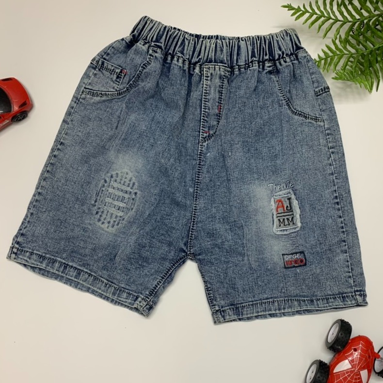 QUẦN ĐÙI BÒ CHO BÉ TRAI - Quần short bò cho bé trai HÀNG LẺ SIZE THANH LÝ