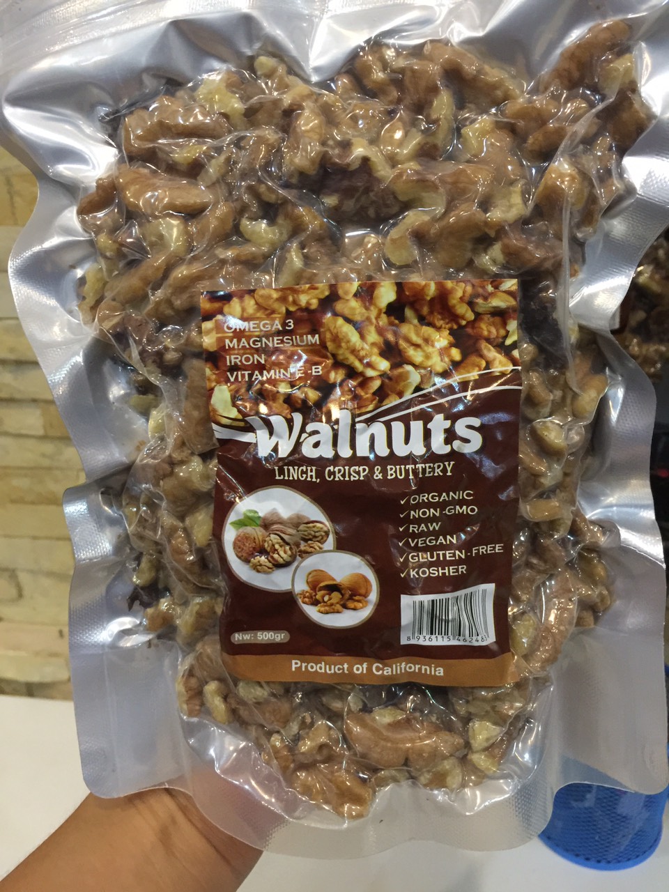 CỬA HÀNG BỒ ĐỀ TÂM/Nhân hạt óc chó 500G