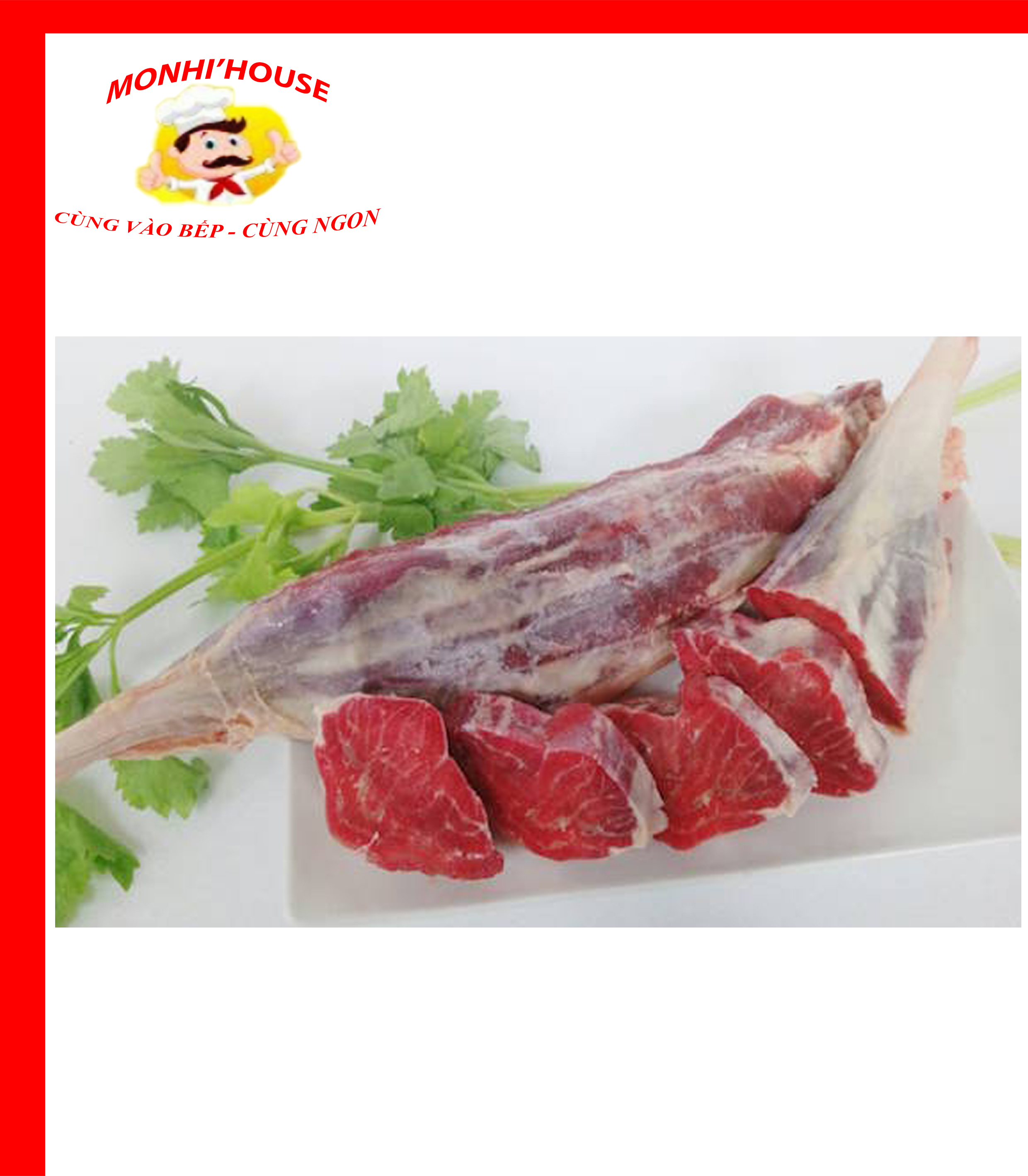 500g Bắp hoa bò mềm ngon_giao liền