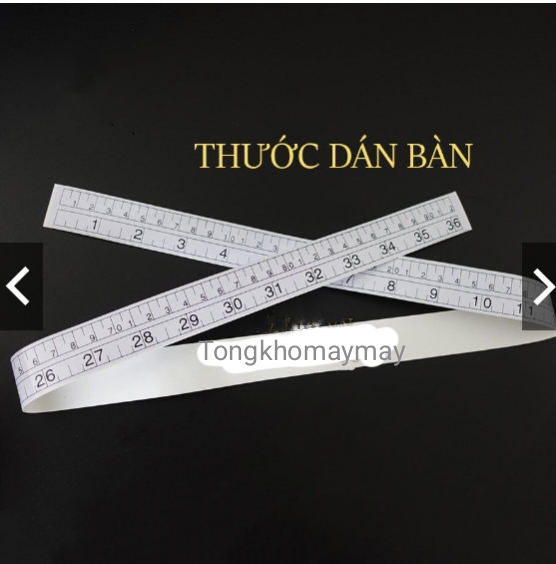 Thước dán bàn máy may (Cái)