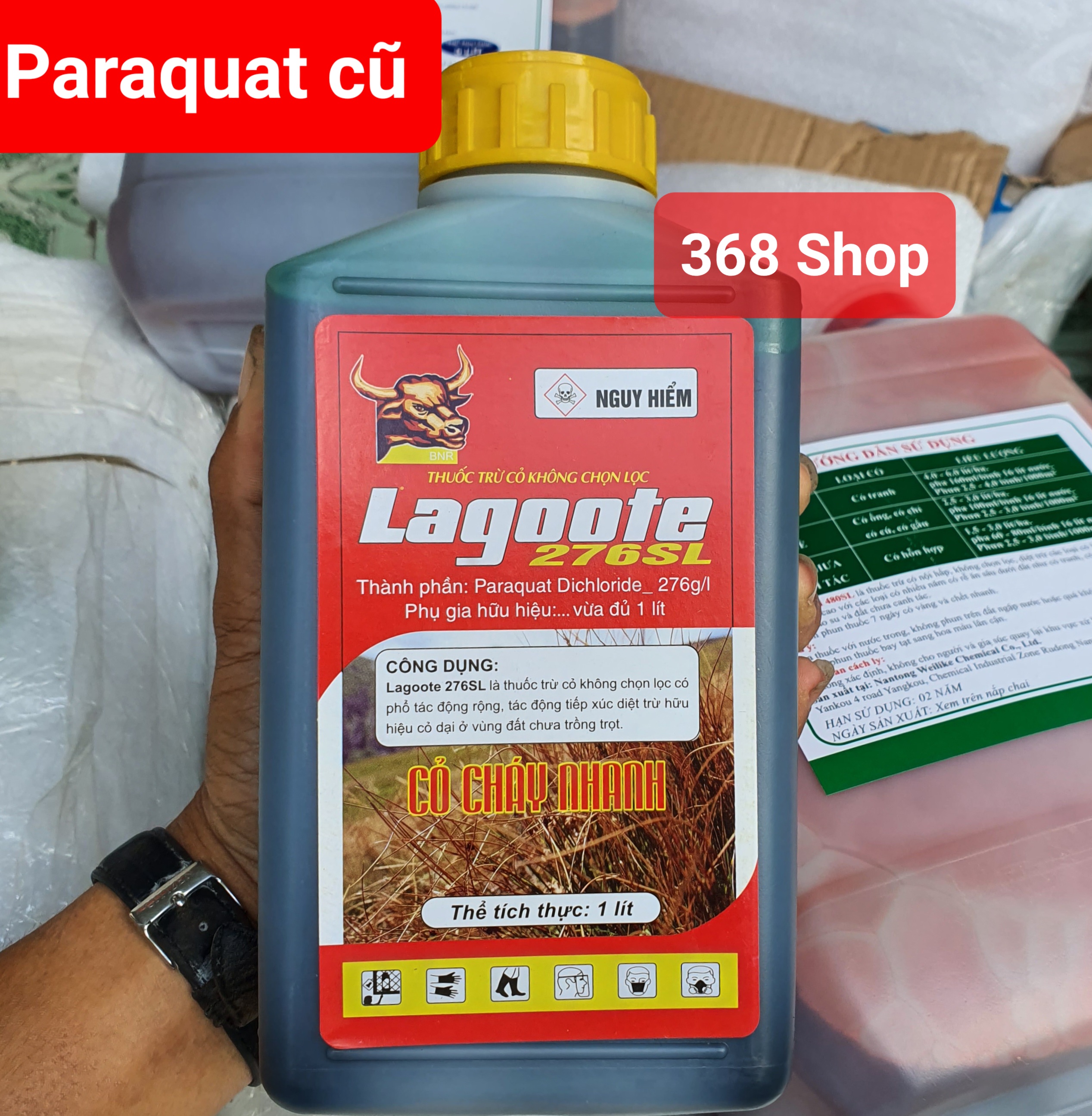 💎 thuốc trừ cỏ cháy nhanh lagoote 276sl 📛 chết trong 2 giờ