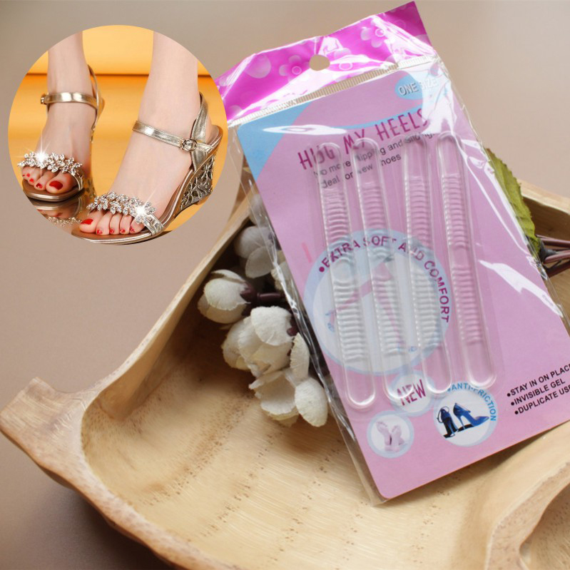 [Hcm]Bộ 4 Miếng Silicon Dán Giày Cao Gót