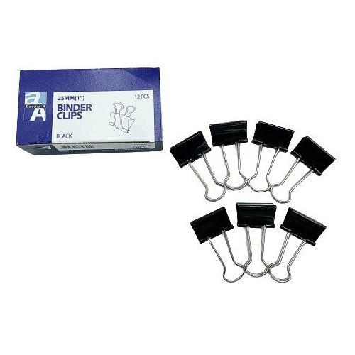 Double A Kẹp Bướm 25 mm (12 cái) Combo 3 hộp