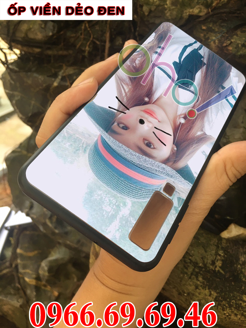 [HCM]ốp lưng samsung A7 2018 in hình theo yêu cầu - in ảnh trên ốp theo yêu cầu