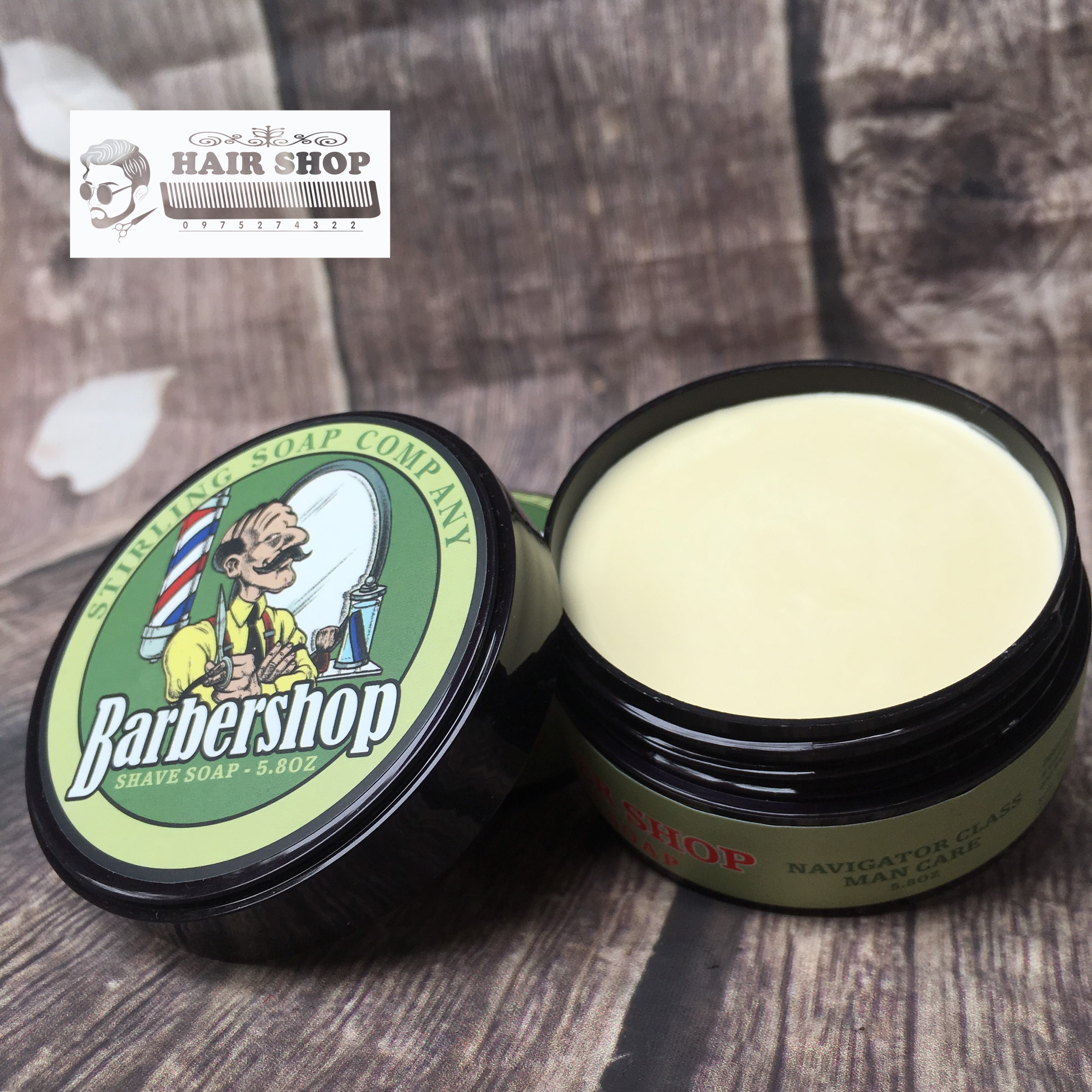 Sáp Vuốt Tóc BarberShop Shave Soap