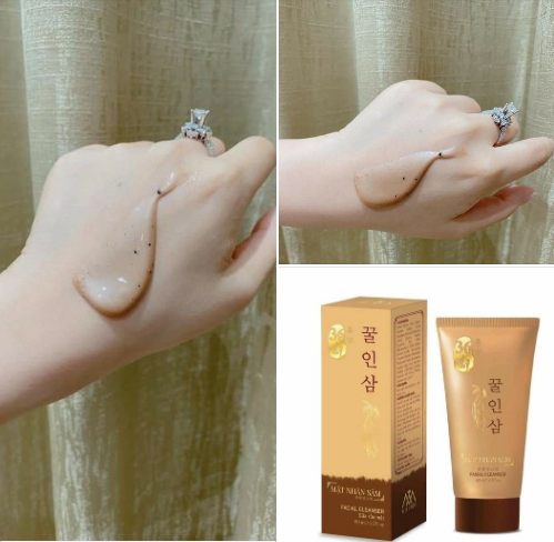 Sữa rửa mặt 36 vị mật nhân sâm dành cho da dầu mụn 80ml