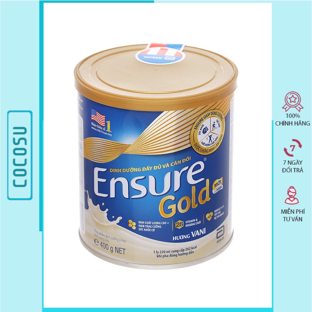 Ensure gold hương vani 400g - quang cốm